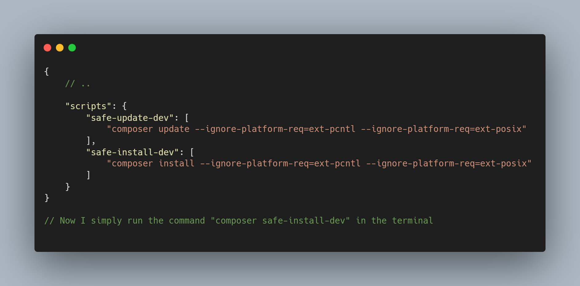 Safely ignoring platform requirements using Composer v2